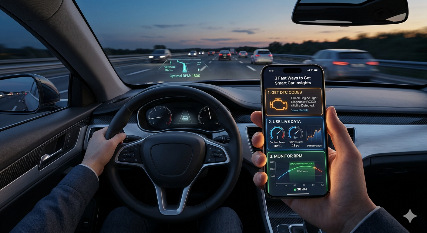 Smart Machine Driving – 3 Powerful Ways to Get Car Insights & Avoid Fuel Waste